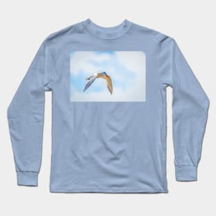 Royal Tern Catching the Sunlight Long Sleeve T-Shirt